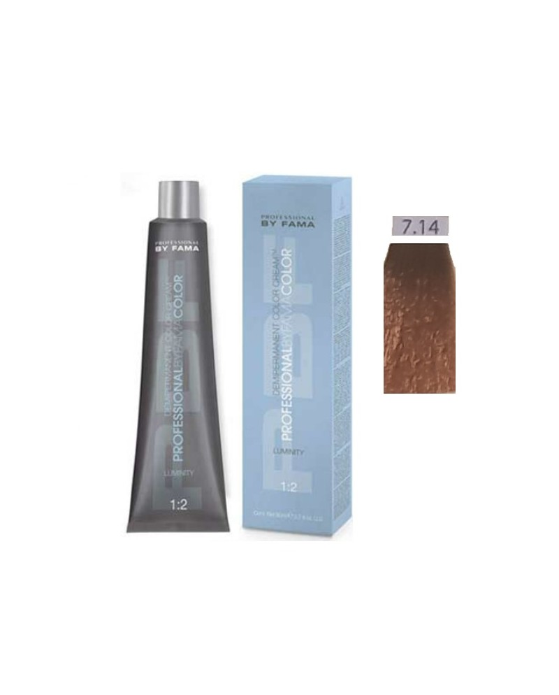 PROFESSIONAL BY FAMA DEMIPERMANENT LUMINITY 1+2 80 ML N° 7.14
