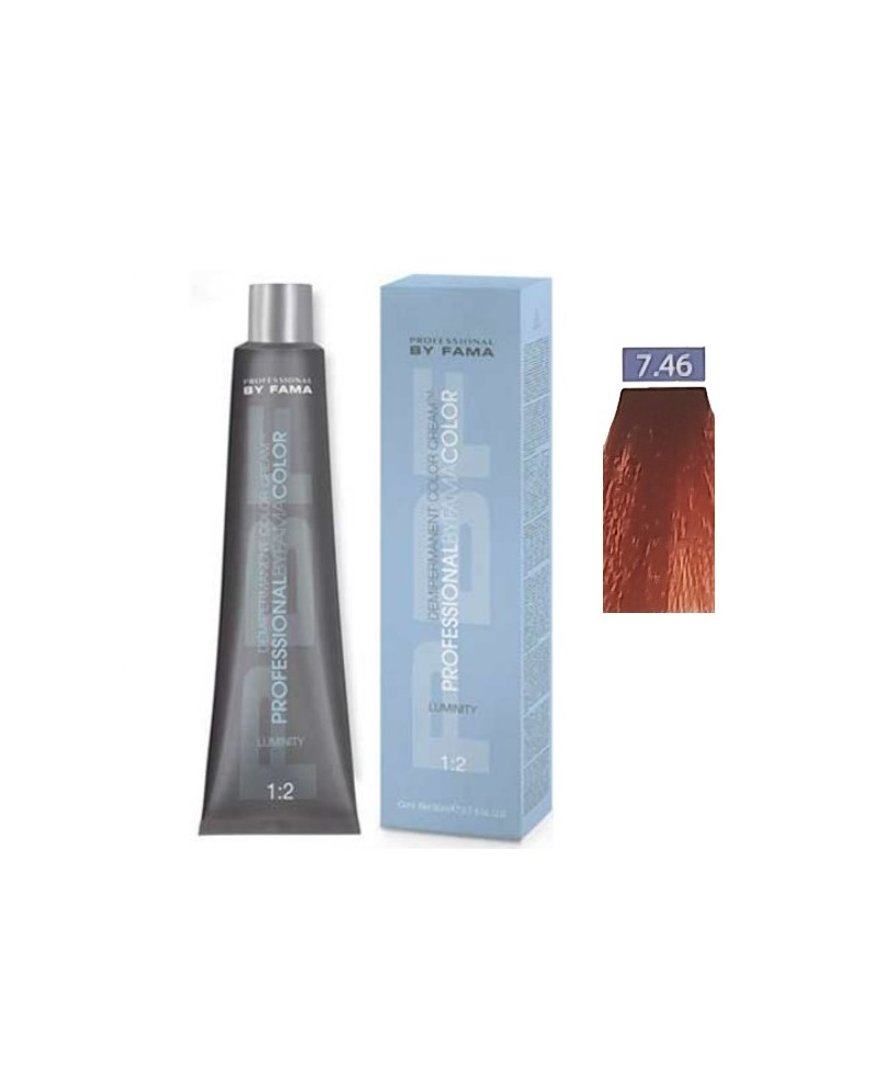 PROFESSIONAL BY FAMA DEMIPERMANENT LUMINITY 1+2 80 ML N° 7.46