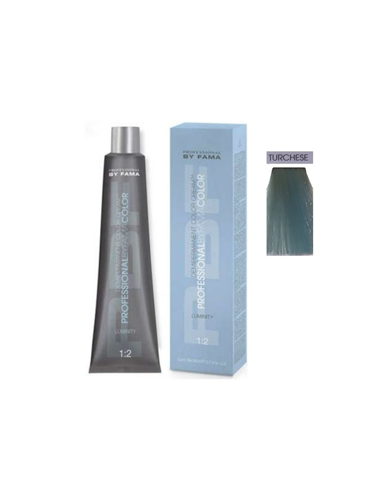 PROFESSIONAL BY FAMA DEMIPERMANENT LUMINITY 1+2 80 ML N° TURCHESE