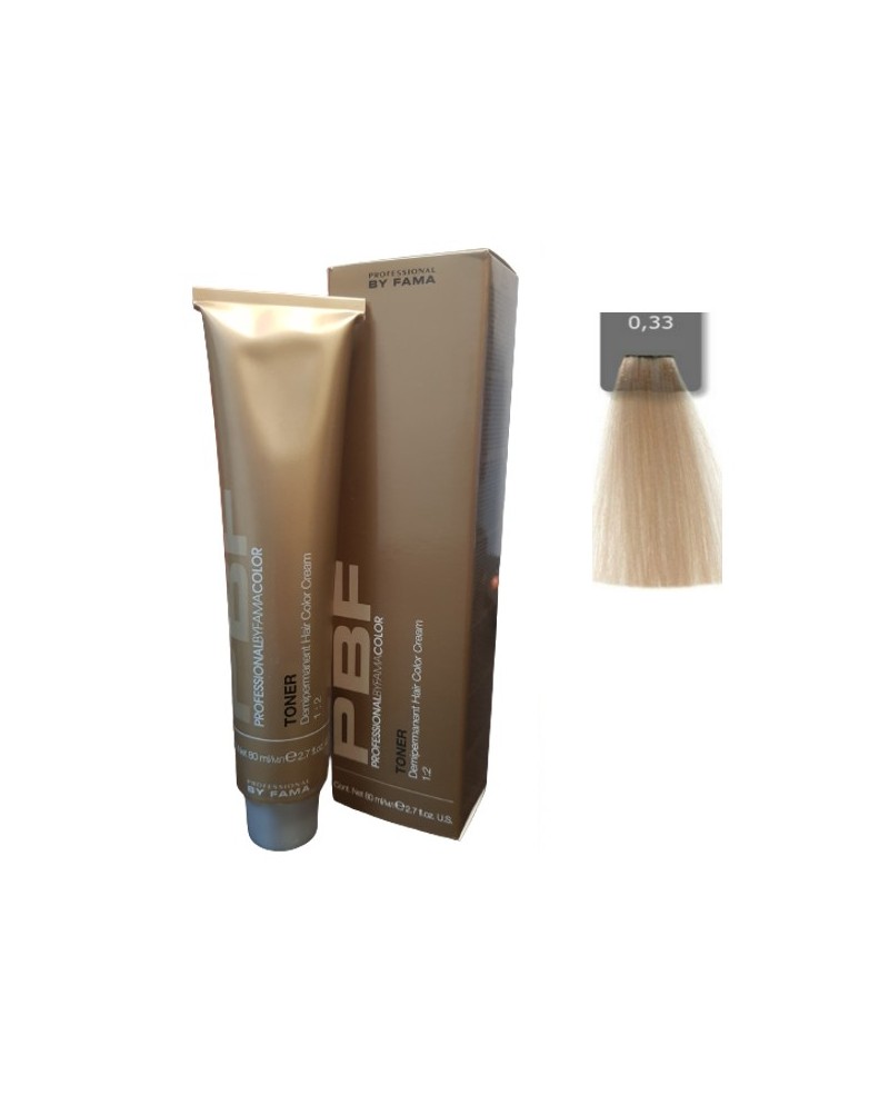 PROFESSIONAL BY FAMA DEMIPERMANENT NEW 80 ML  N° 0.33*