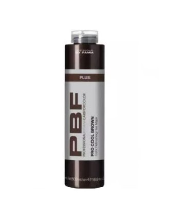 PROFESSIONAL BY FAMA PRO COOL BROWN PLUS COLOR REFRESHING HAIR MASK 500 ML