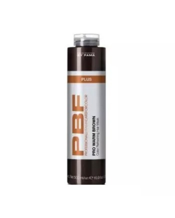 PROFESSIONAL BY FAMA PRO WARM BROWN PLUS COLOR REFRESHING HAIR MASK 500 ML