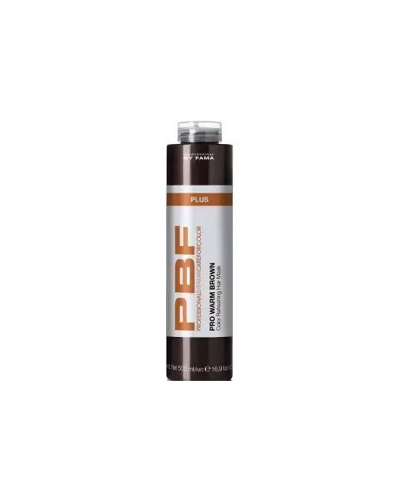 PROFESSIONAL BY FAMA PRO WARM BROWN PLUS COLOR REFRESHING HAIR MASK 500 ML
