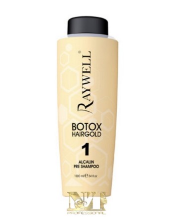 RAYWELL BOTOX HAIRGOLD ALCALIN PRE SHAMPOO 1000 ML