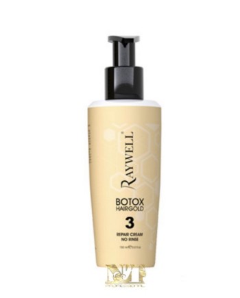 RAYWELL BOTOX HAIRGOLD REPAIR CREAM NO RINCE 150 ML