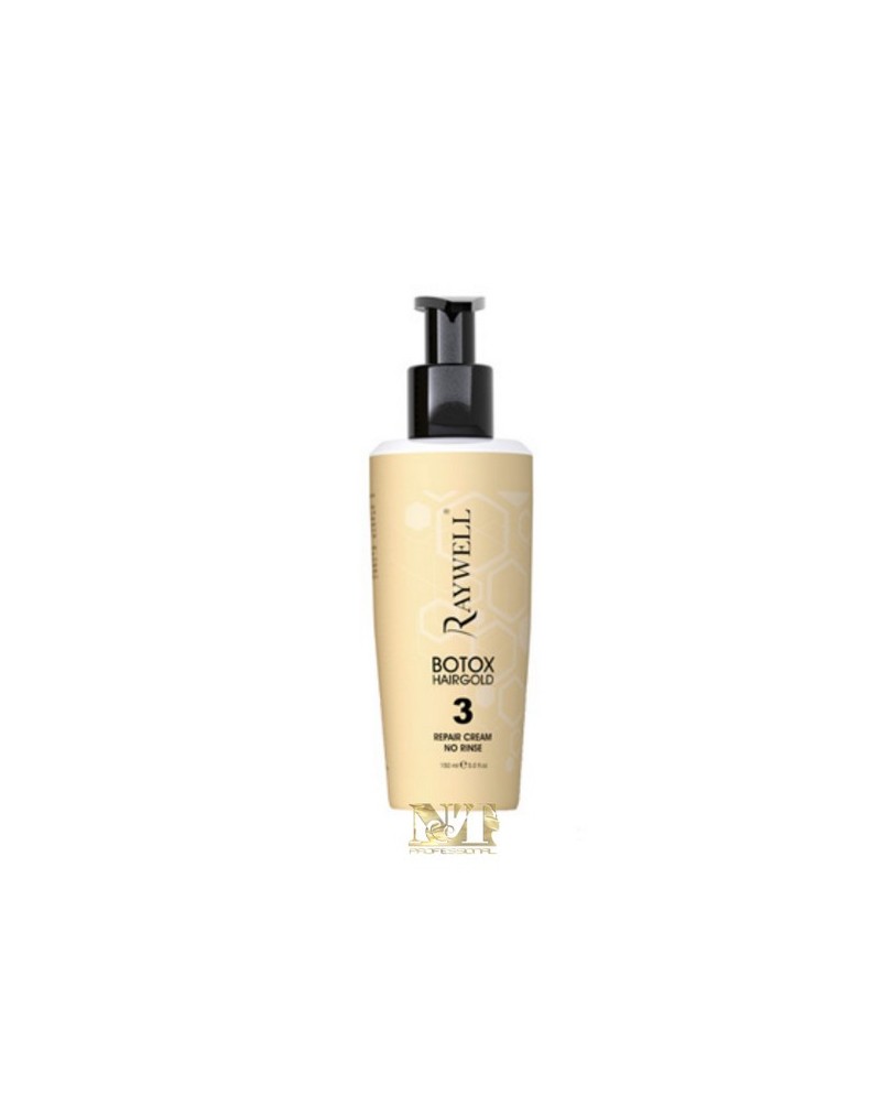RAYWELL BOTOX HAIRGOLD REPAIR CREAM NO RINCE 150 ML