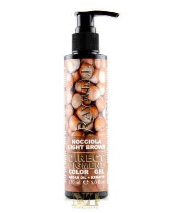 RAYWELL DIRECT COLOR GEL LIGHT BROWN 150 ML