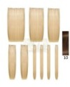 SHE EXTENCLIP SET 9 PZ LISCE COL 10  CM 50/55 GR 120