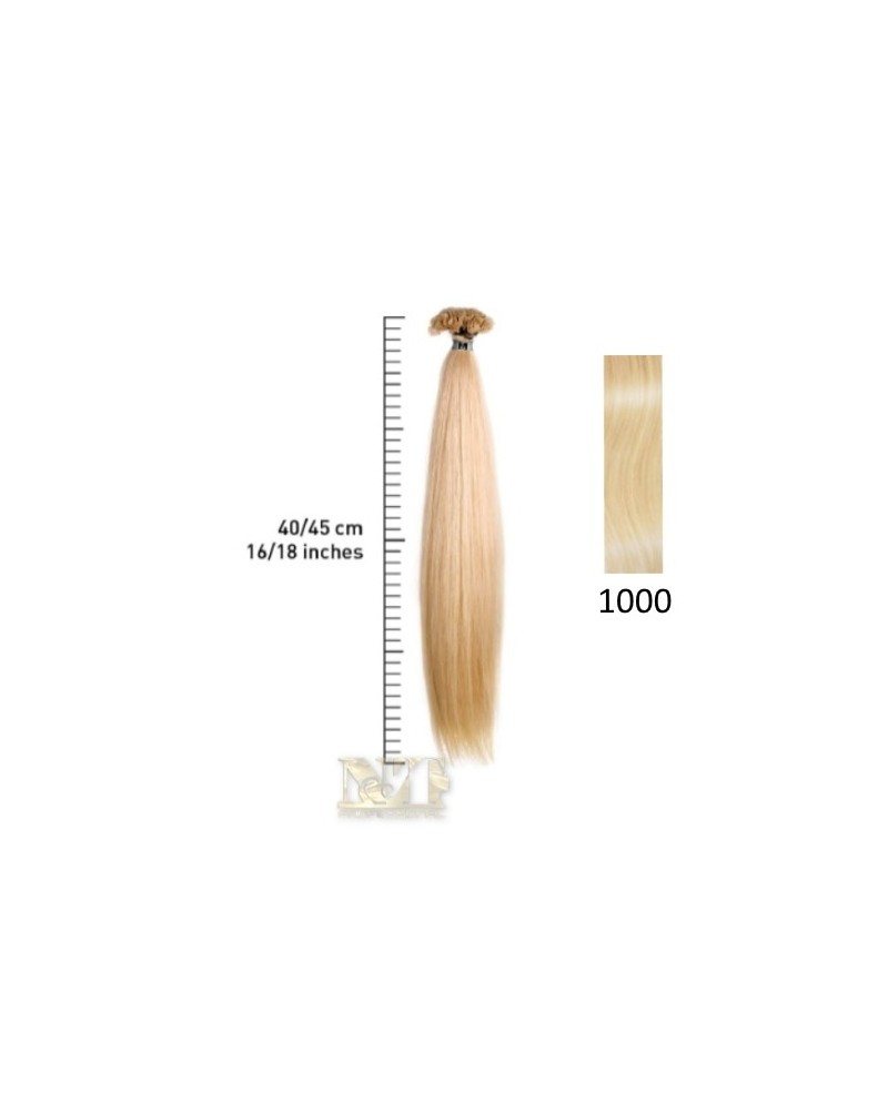 SHE EXTENSION C/CHERATINA LISCIO CM 40/45 COL.1000 CONF 10 PZ