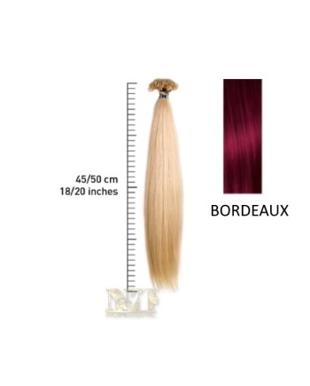 SHE EXTENSION C/CHERATINA LISCIO CM 45/50 COL BORDEAUX CONF 10 PZ
