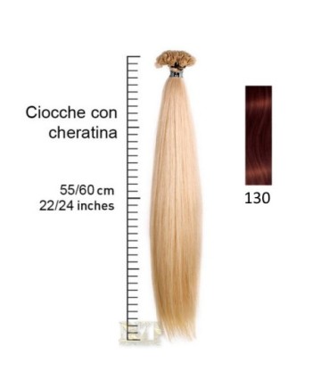 SHE EXTENSION C/CHERATINA LISCIO CM 55/60 COL 130 CONF 10 PZ