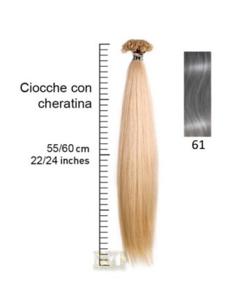 SHE EXTENSION C/CHERATINA LISCIO CM 55/60 COL 61 CONF 10 PZ