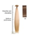 SHE EXTENSION C/CHERATINA LISCIO CM 55/60 COL.15 CONF 10 PZ