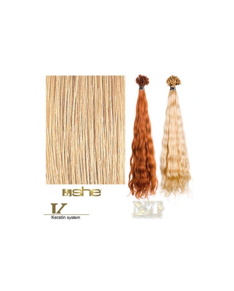 SHE EXTENSION C/CHERATINA MOSSI CM 55/60 COL 25 CONF 10 PZ