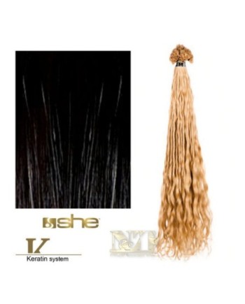 SHE EXTENSION C/CHERATINA RICCI CM 55/60 N°1B CONF 10 PZ