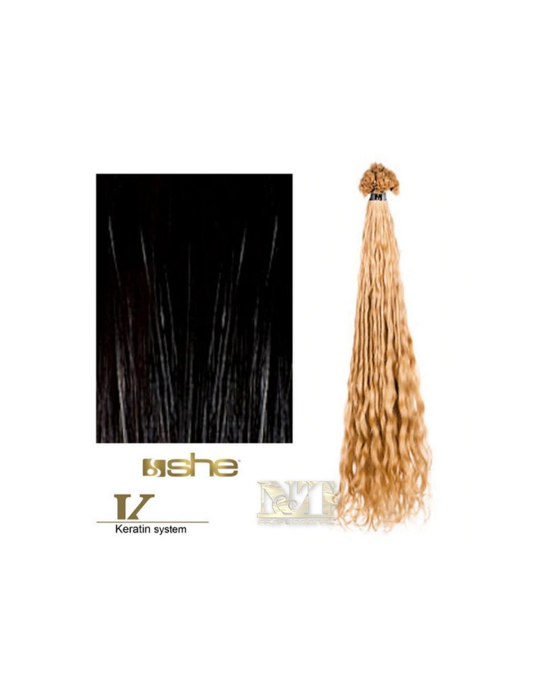 SHE EXTENSION C/CHERATINA RICCI CM 55/60 N°1B CONF 10 PZ