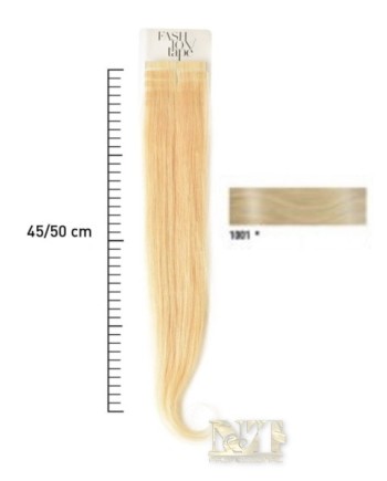 SHE EXTENSION FASHION TAPE BASIC A FREDDO 45/50 COLORE 1001 (CONF 10PZ)