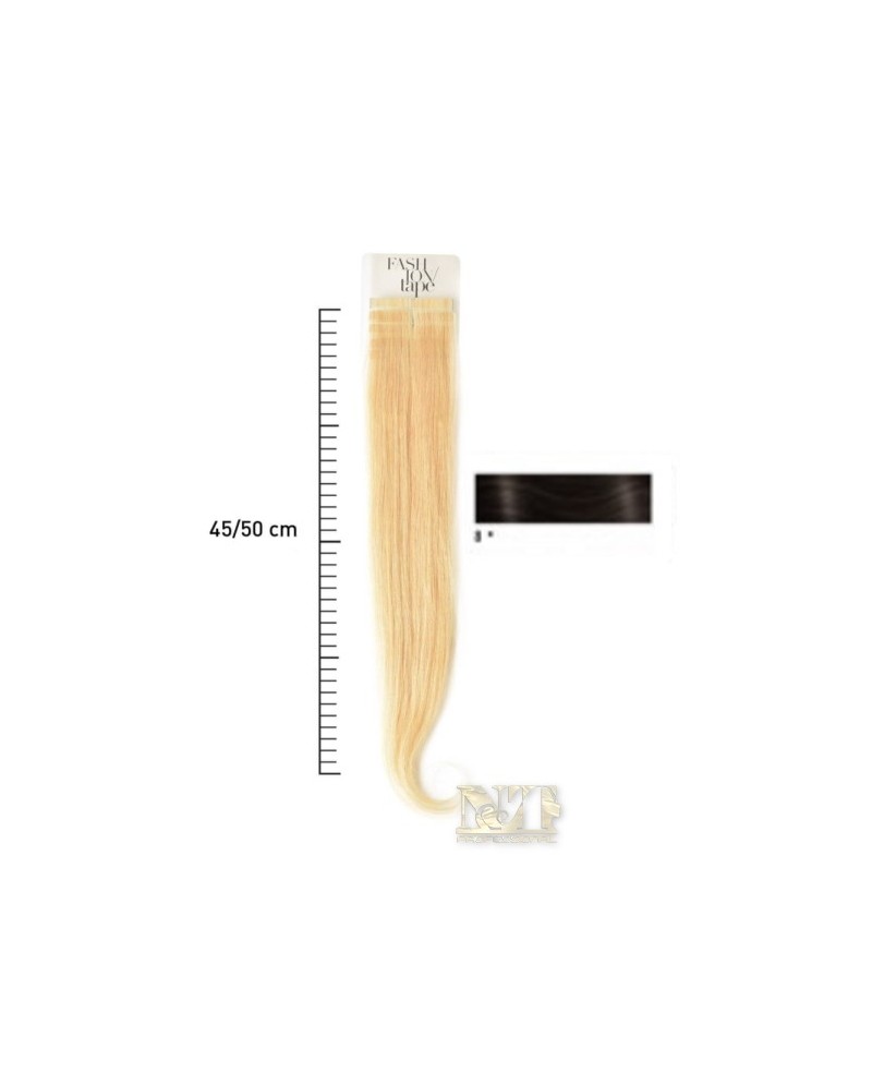 SHE EXTENSION FASHION TAPE BASIC A FREDDO 45/50 COLORE 8 (CONF 10PZ)