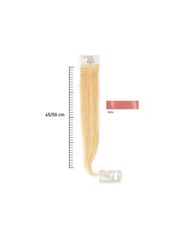 SHE EXTENSION FASHION TAPE BASIC A FREDDO 45/50 COLORE PINK (CONF 10PZ)