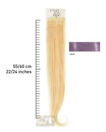 SHE EXTENSION FASHION TAPE FANTASY A FREDDO 55/60 COLORE LILAC (CONF 10PZ)