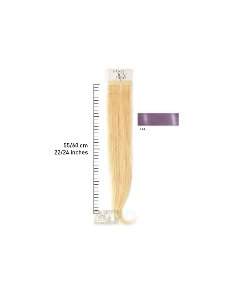 SHE EXTENSION FASHION TAPE FANTASY A FREDDO 55/60 COLORE LILAC (CONF 10PZ)