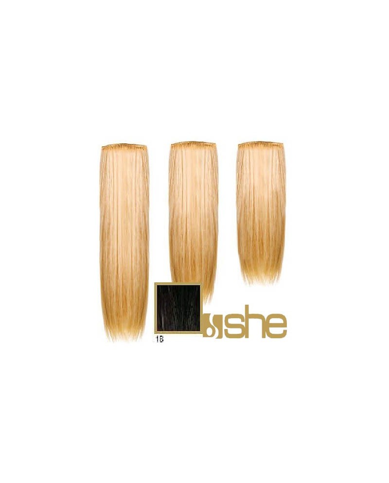 SHE FASCIA EXTENSION LISCI CON CLIP CM 45/50/55 CONF 3 PZ COL.1 B