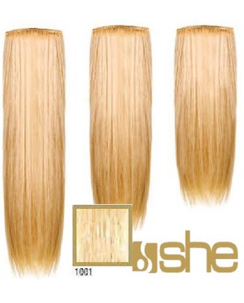 SHE FASCIA EXTENSION LISCI CON CLIP CM 45/50/55 CONF 3 PZ COL.1001