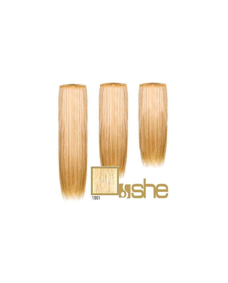 SHE FASCIA EXTENSION LISCI CON CLIP CM 45/50/55 CONF 3 PZ COL.1001
