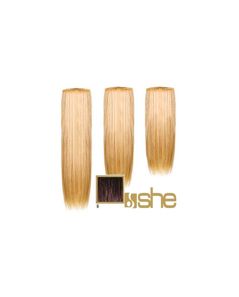 SHE FASCIA EXTENSION LISCI CON CLIP CM 45/50/55 CONF 3 PZ COL.6