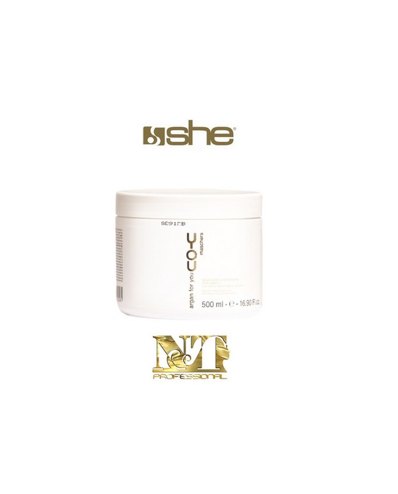 SHE MASCHERA ARGAN 500  ML