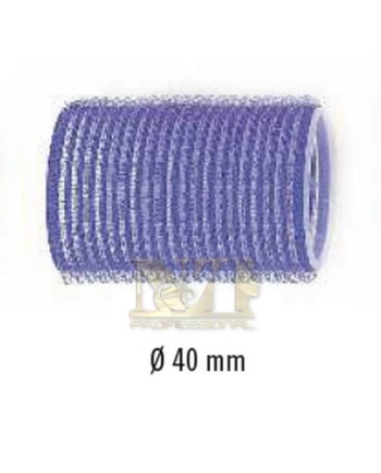 SIBEL BIGODINI IN VELCRO DM 40 mm - BLU
