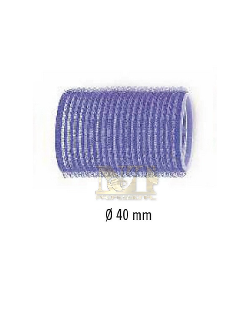 SIBEL BIGODINI IN VELCRO DM 40 mm - BLU