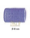 SIBEL BIGODINI IN VELCRO DM 40 mm - BLU