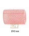 SIBEL BIGODINI IN VELCRO DM 43 mm - ROSA