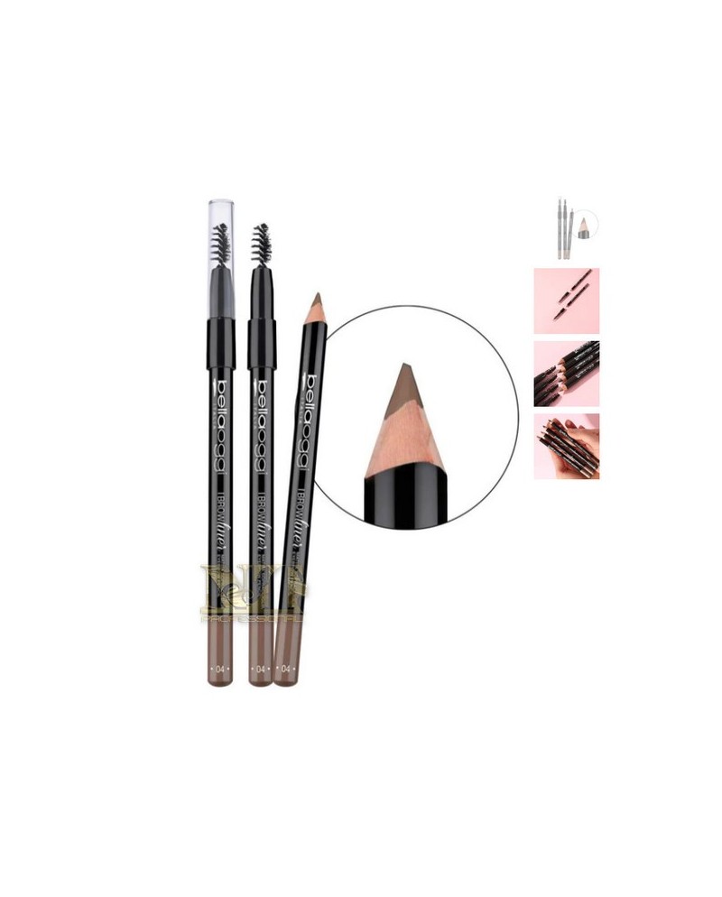 BELLA OGGI I BROW LINER MATITA SOPRACCIGLIA MEDIUM BROWN COL 004