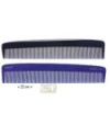 SIBEL PETTINE DUOLINE CELLULOSE ACETATE COMB. VIOLA/NERO GRANDE