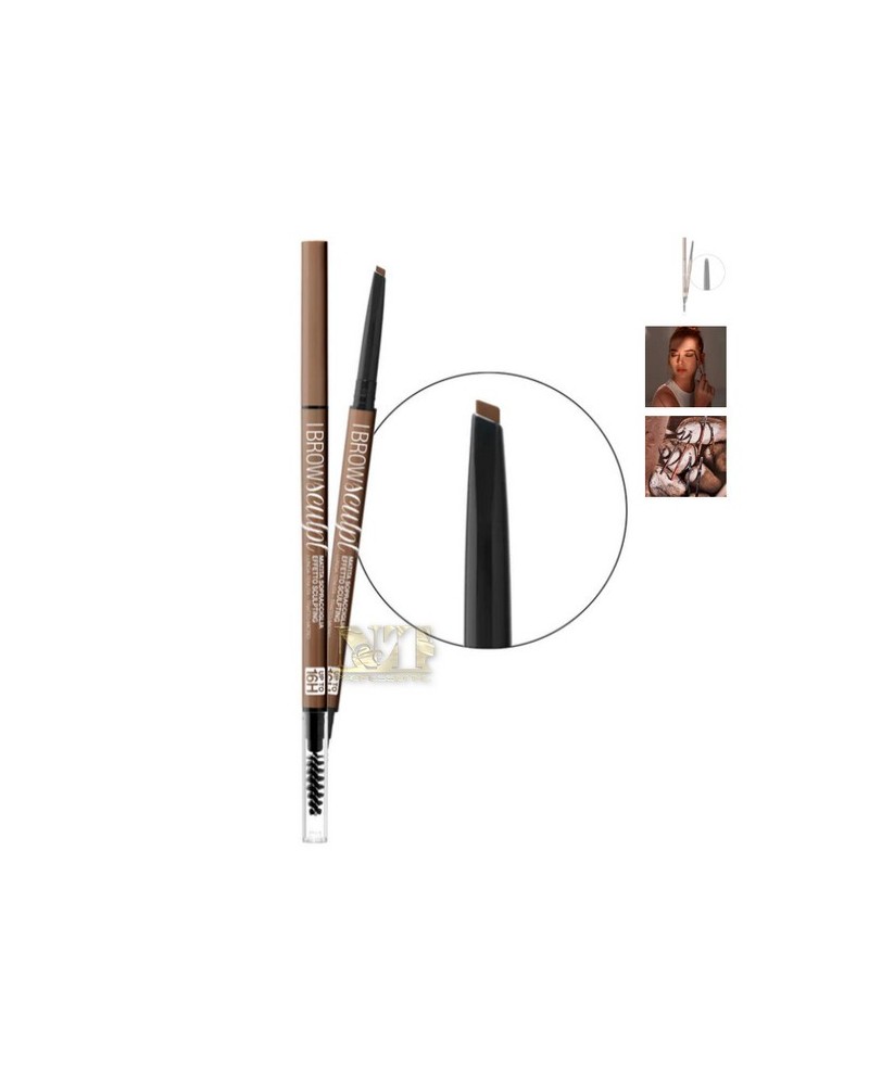 BELLA OGGI I BROW SCULPT LONG LASTING TAUPE BROWN