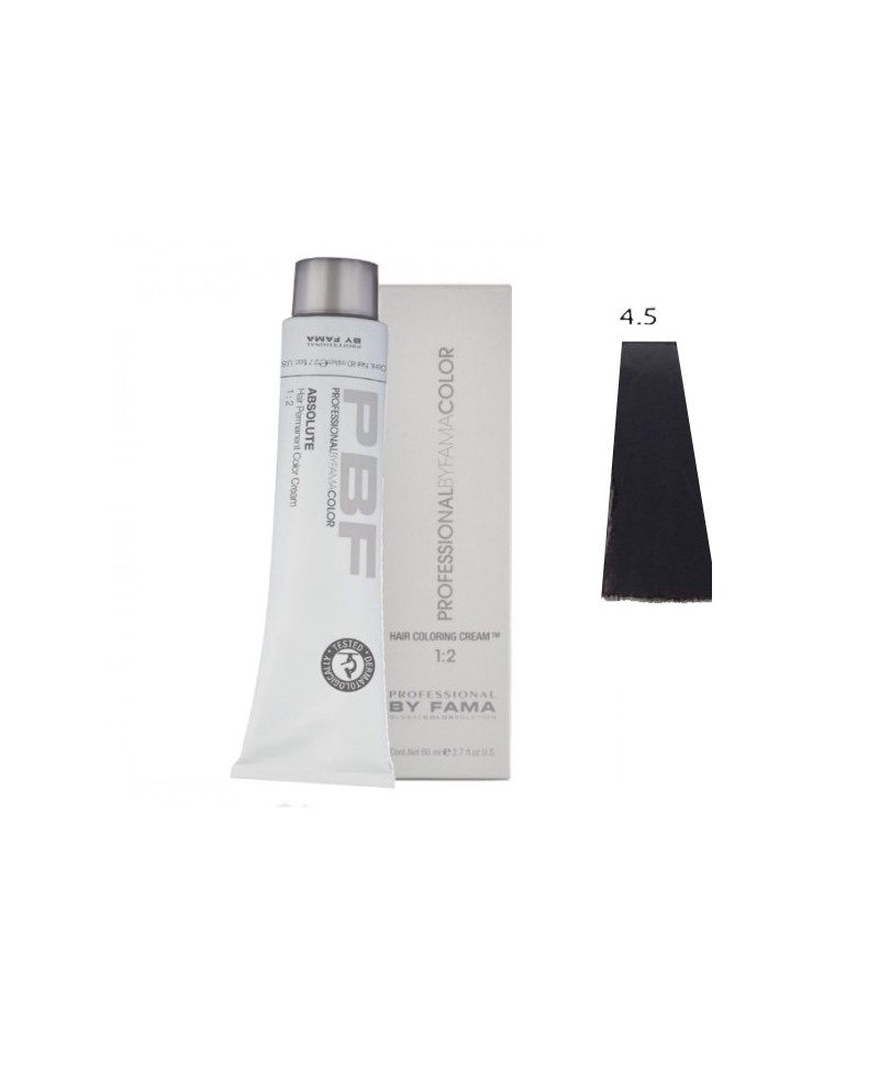 PROFESSIONAL BY FAMA COLOR 80 ML 1+2 N° 4.5
