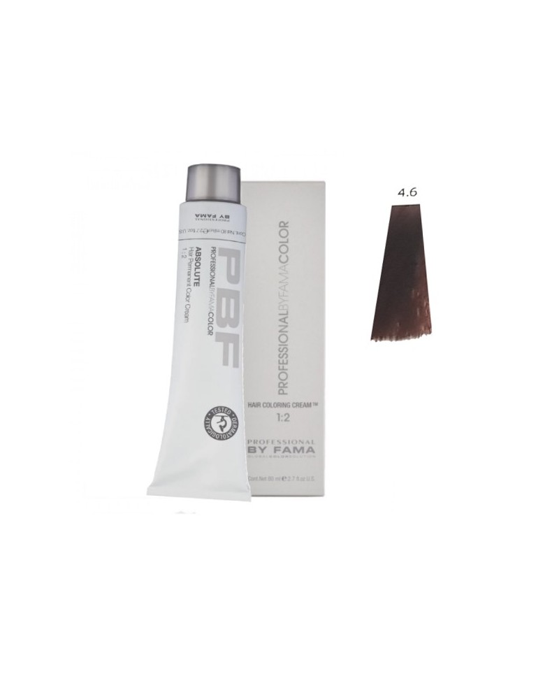 PROFESSIONAL BY FAMA COLOR 80 ML 1+2 N° 4.6*