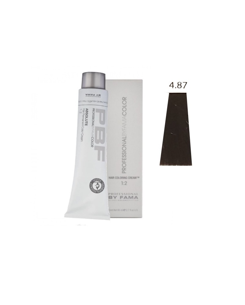 PROFESSIONAL BY FAMA COLOR 80 ML 1+2 N° 4.87