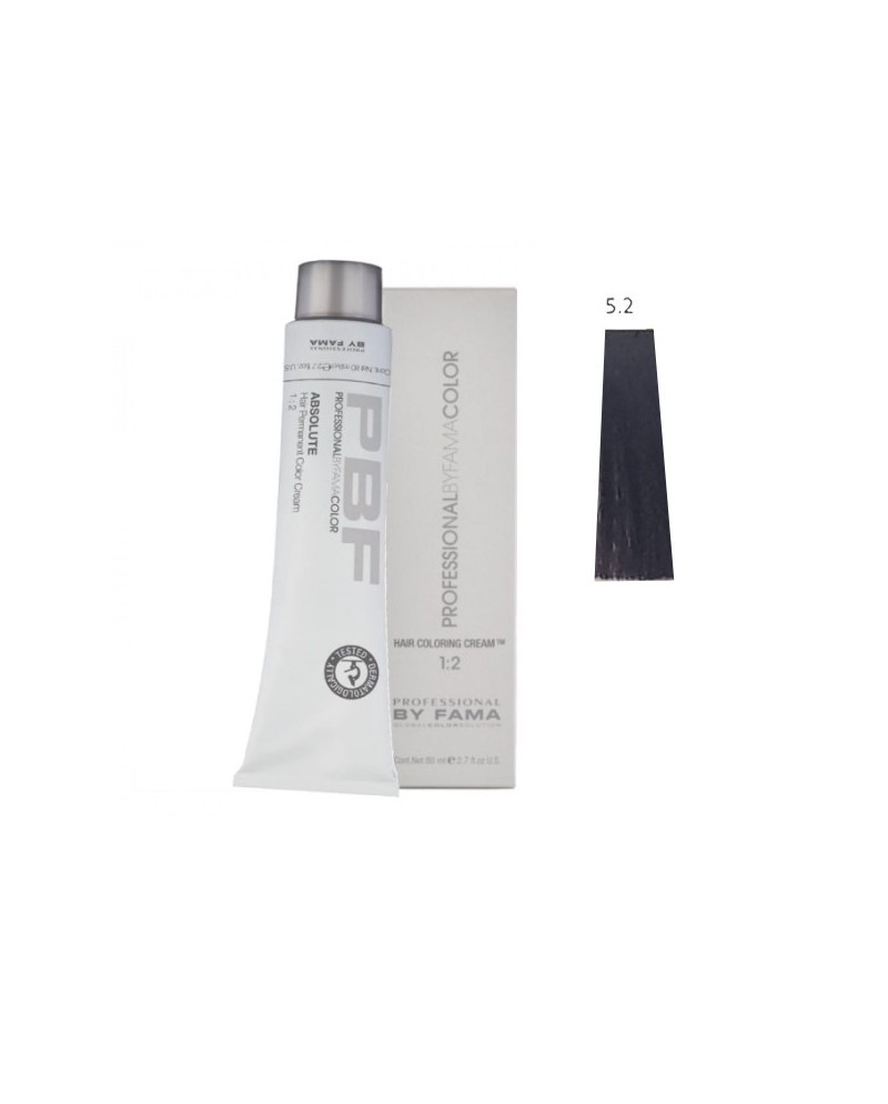 PROFESSIONAL BY FAMA COLOR 80 ML 1+2 N° 5.2*