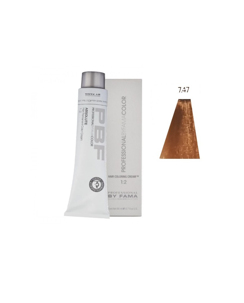 PROFESSIONAL BY FAMA COLOR 80 ML 1+2 N° 7.47