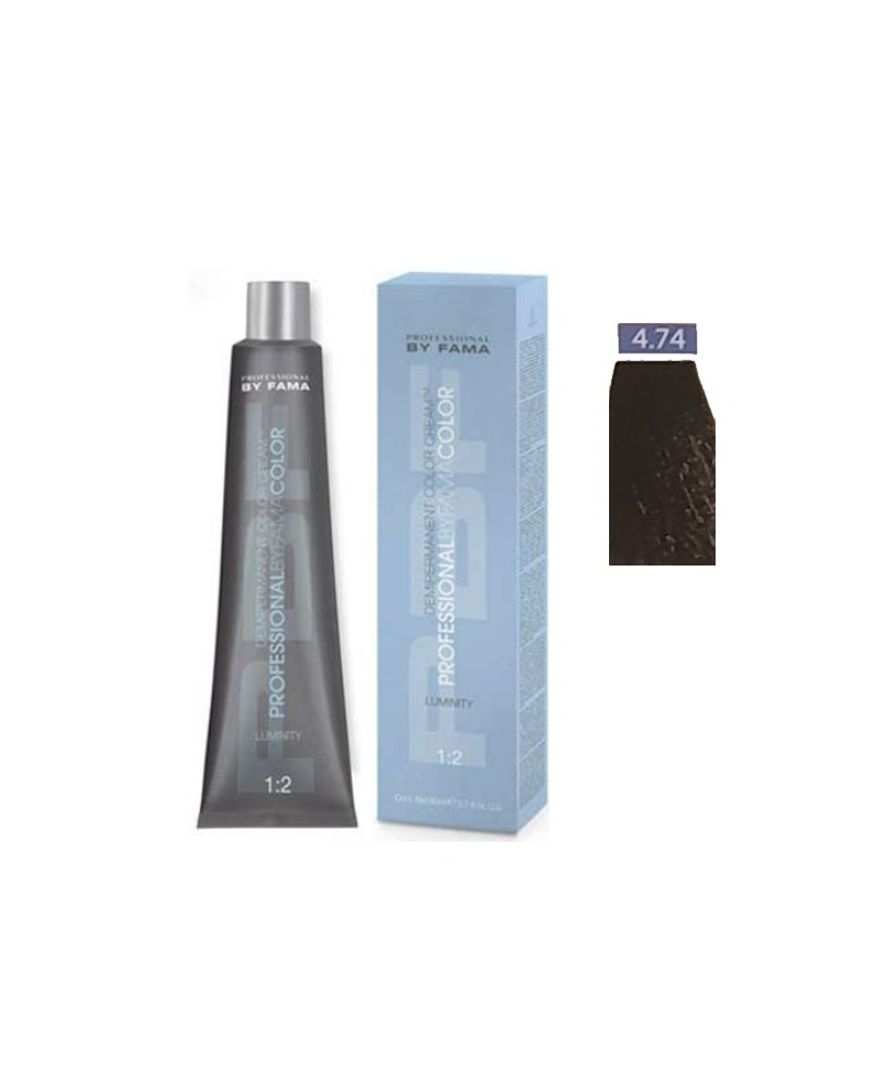 PROFESSIONAL BY FAMA DEMIPERMANENT LUMINITY 1+2 80 ML N° 4.74
