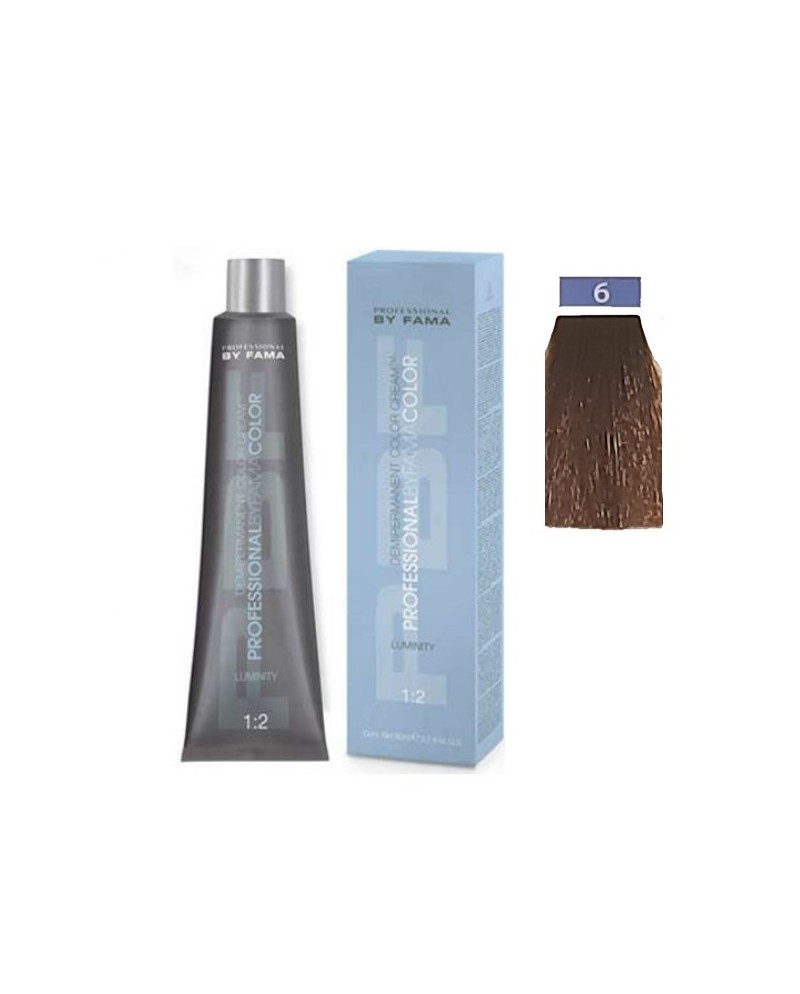 PROFESSIONAL BY FAMA DEMIPERMANENT LUMINITY 1+2 80 ML N° 6