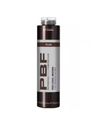 PROFESSIONAL BY FAMA PRO COOL BROWN PLUS COLOR REFRESHING HAIR MASK 500 ML