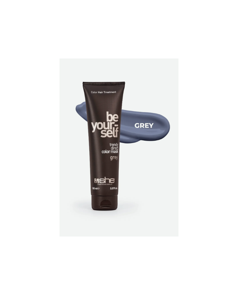 SHE BE YOUR SELF COLOR MASK GREY 150 ML