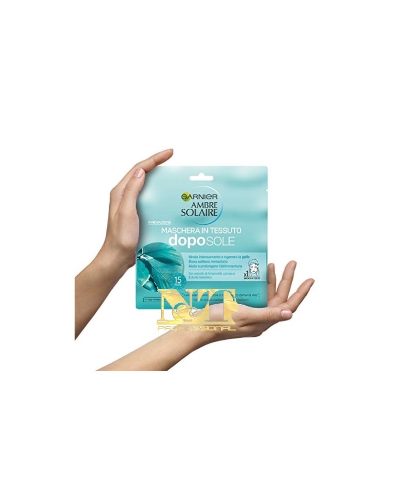 GARNIER AMBRE SOLAIRE MASCHERA IN TESSUTO DOPO SOLE