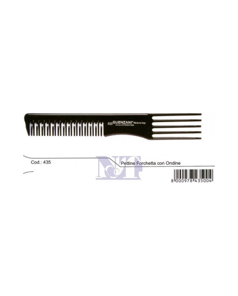GUENZANI PETTINE FORCHETTA DOPPI DENTI ART. 435