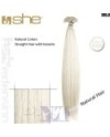 SHE EXTENSION C/CHERATINA LISCIO CM 55/60 COL.1000 CONF 10 PZ