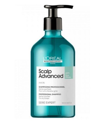 L'OREAL EXPERT SHAMPOO SCALP ADVANCED ANTI-OILINESS 500 ML
